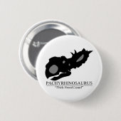 Pachyrhinosaurus Skull Button (Vorne & Hinten)