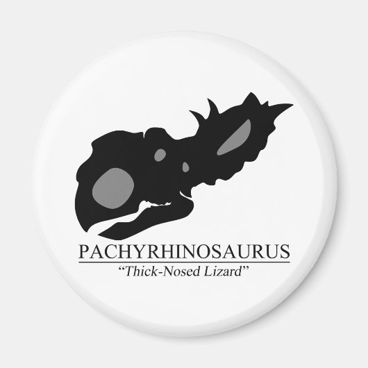 Pachyrhinosaurus Skull Magnet (Vorne)