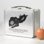 Pachyrhinosaurus Skull Metall Brotdose (Beispiel)