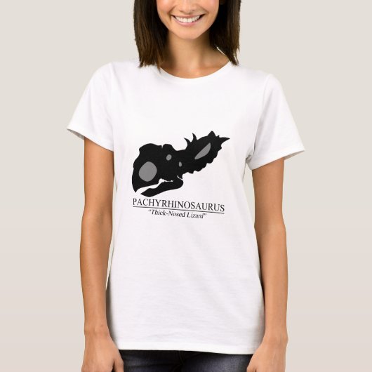 Pachyrhinosaurus Skull T-Shirt (Vorderseite)