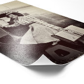 Pacific Alaska Airlines Stewardess Air Hostess Fotodruck (Ecke)