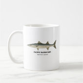 Pacific Barracuda - Meerestiere in Kalifornien Kaffeetasse (Links)