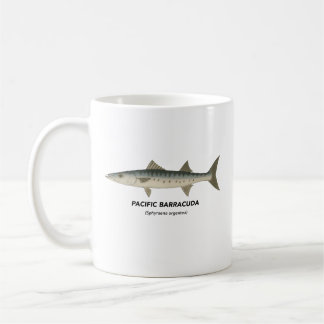 Pacific Barracuda - Meerestiere in Kalifornien Kaffeetasse