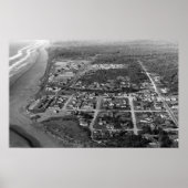 Pacific Beach, WA - Luftbild Poster (Vorne)