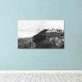 Pacific Beach, WA - Pacific Beach Hotel und Old Leinwanddruck (Insitu (Holzboden))