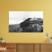 Pacific Beach, WA - Pacific Beach Hotel und Old Leinwanddruck (Insitu (Wohnzimmer))