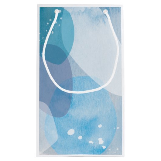 Pacific Blue Gift Bag Kleine Geschenktüte (Rückseite)