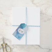 Pacific Blue Gift Tag Geschenkanhänger (Mit Garn)