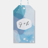 Pacific Blue Gift Tag Geschenkanhänger (Vorderseite)