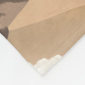 Pacific Coast Highway Aerial Travel Art Fleecedecke (Ecke)