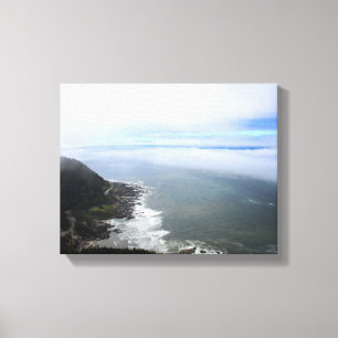 Pacific Coast Highway Entlang der Ocean Color 11x1 Leinwanddruck