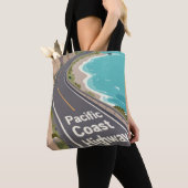 Pacific Coast Highway Graphic Travel Art Tasche (Von Nahem)