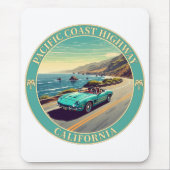 Pacific Coast Highway Kalifornien Mousepad (Vorne)