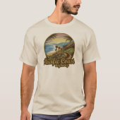 Pacific Coast Highway Retro T-Shirt (Vorderseite)