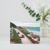 Pacific Coast Highway, Santa Monica, CA Vintag Postkarte (Stehend Vorderseite)