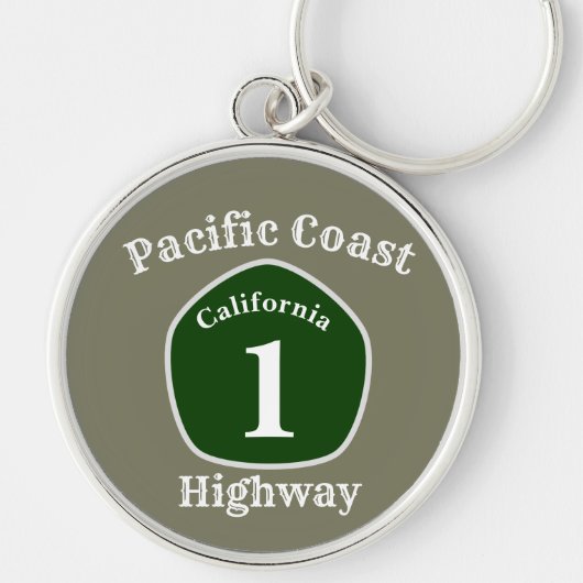 Pacific Coast Highway Schlüsselanhänger (Vorne)