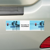 Pacific Coast Highway Sign California Beach Sky Autoaufkleber (Auf Auto)