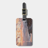 Pacific Coast Highway Sunset Gepäckanhänger (Vorderseite vertikal)