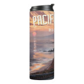 Pacific Coast Highway Sunset Thermosbecher (Nach links gedreht)