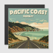 Pacific Coast Highway Vista Magnetkarte (Vorne/Hinten)