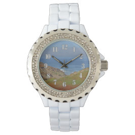 Pacific Coast Ocean Landschaft Foto Beach Armbanduhr