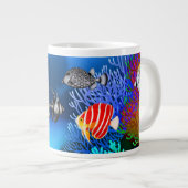 Pacific Coral Reef Fish Specialty Tasse (Vorderseite Rechts)