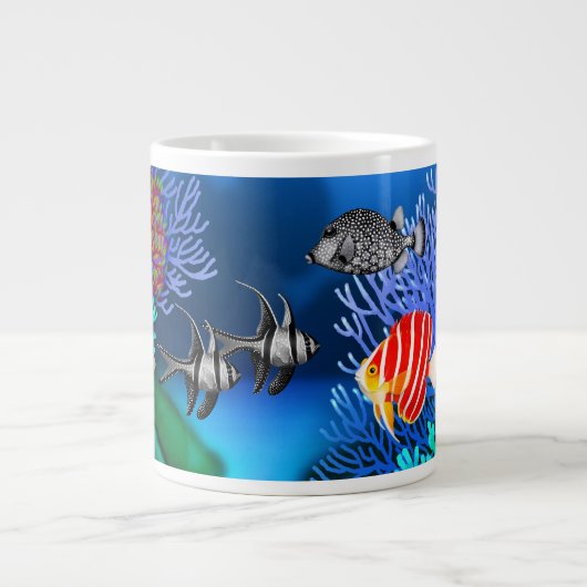 Pacific Coral Reef Fish Specialty Tasse (Vorderseite)