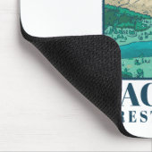 Pacific Crest Trail Art Mousepad (Ecke)