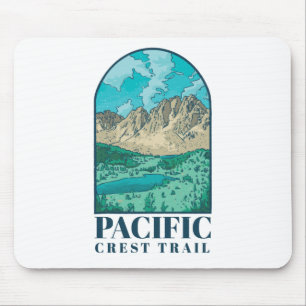 Pacific Crest Trail Art Mousepad