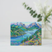 Pacific Crest Trail, Cascade Locks Oregon Postkarte (Stehend Vorderseite)