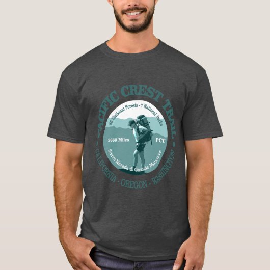 Pacific Crest Trail T T-Shirt (Vorderseite)