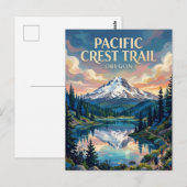 Pacific Crest Trail USA Postkarte (Vorne/Hinten)