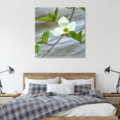 Pacific Dogwood Leinwanddruck (Insitu (Schlafzimmer))