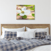 Pacific Dogwood Leinwanddruck (Insitu (Schlafzimmer))
