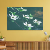 Pacific Dogwoods Leinwanddruck (Insitu (Wohnzimmer))