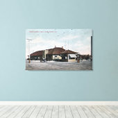 Pacific Electric Railway Depot Leinwanddruck (Insitu (Holzboden))