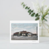 Pacific Electric Railway Depot Postkarte (Stehend Vorderseite)