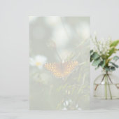 Pacific Fritillary Butterfly Briefpapier (Stehend Vorderseite)