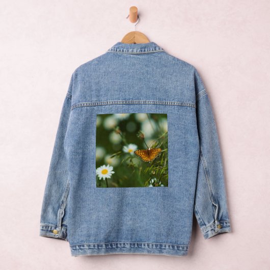 Pacific Fritillary Butterfly Jeansjacke (Hangar)