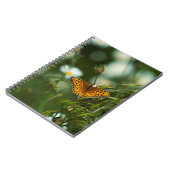 Pacific Fritillary Butterfly Notizblock (Linke Seite)