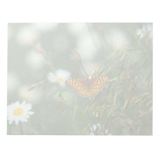 Pacific Fritillary Butterfly Notizblock (Vorderseite)
