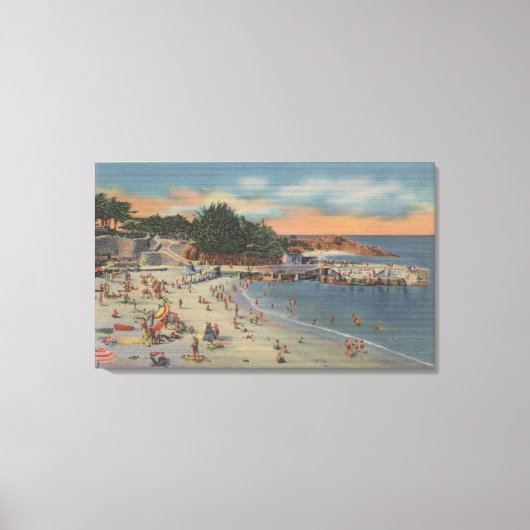 Pacific Grove, CA Leinwanddruck (Vorderseite)