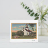 Pacific Grove, CA - Point Pinos Light House View Postkarte (Stehend Vorderseite)