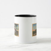 Pacific Grove, CA - Point Pinos Light House View Tasse (Zentrum)