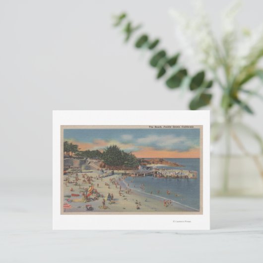 Pacific Grove, CA Postkarte (Stehend Vorderseite)