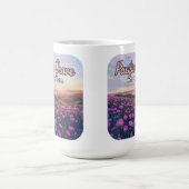 Pacific Grove California Monterey Magie Lila Kaffeetasse (Mittel)