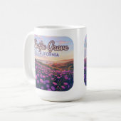 Pacific Grove California Monterey Magie Lila Kaffeetasse (Vorderseite Links)