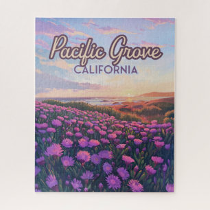 Pacific Grove California Monterey Magie Lila Puzzle