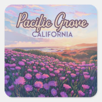 Pacific Grove California Monterey Magie Lila