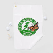 Pacific Grove (California) Siegel Golfhandtuch (Insitu)